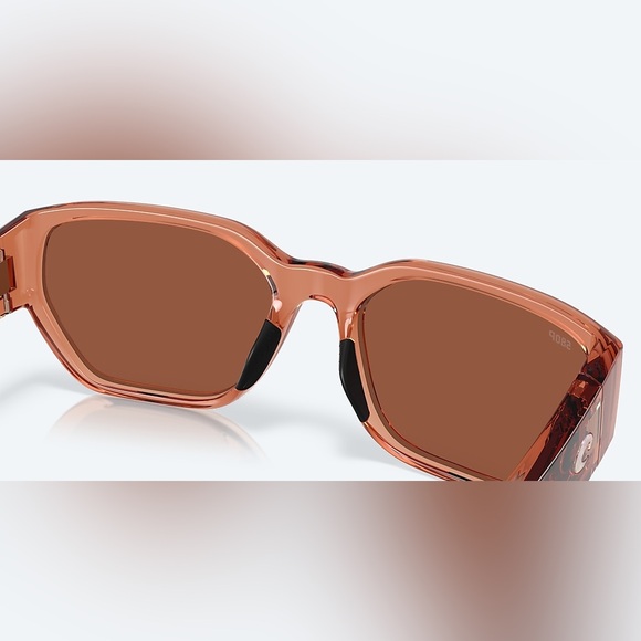Costa Clemente Sunglasses - Women Translucent Pink Sands - Polarized - Picture 7 of 14